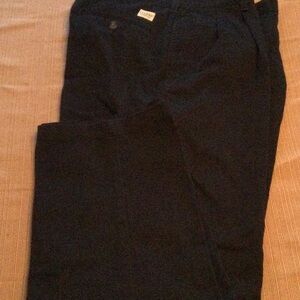 Lands' End Men's black Chinos